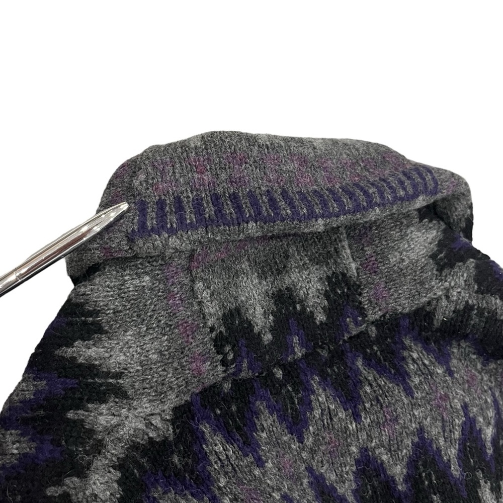 Lauren Ralph Lauren Women’s Lambswool Sweater Vest Shawl Collar Southwes… - Picture 11 of 15